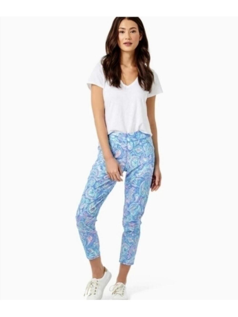 Lilly Pulitzer Floral print pants size 16